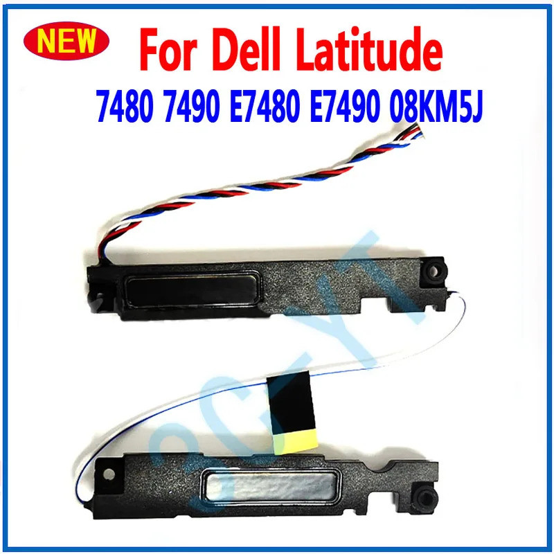1 คู่ใหม่แล็ปท็อปลําโพงซ้ายและขวาลําโพงในตัวสําหรับ Latitude7480 7490 E7480 E7490 08KM5J