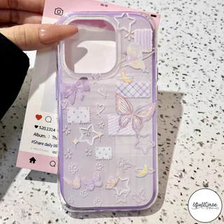 เคสไอโฟน11 16 17เคส IMD ลายดอกไม้-กระต่าย น่ารัก สำหรับ IPhone 11 14 17 13 Air 16 12 15 Pro Max X XR 7 8 15 16 Plus SE