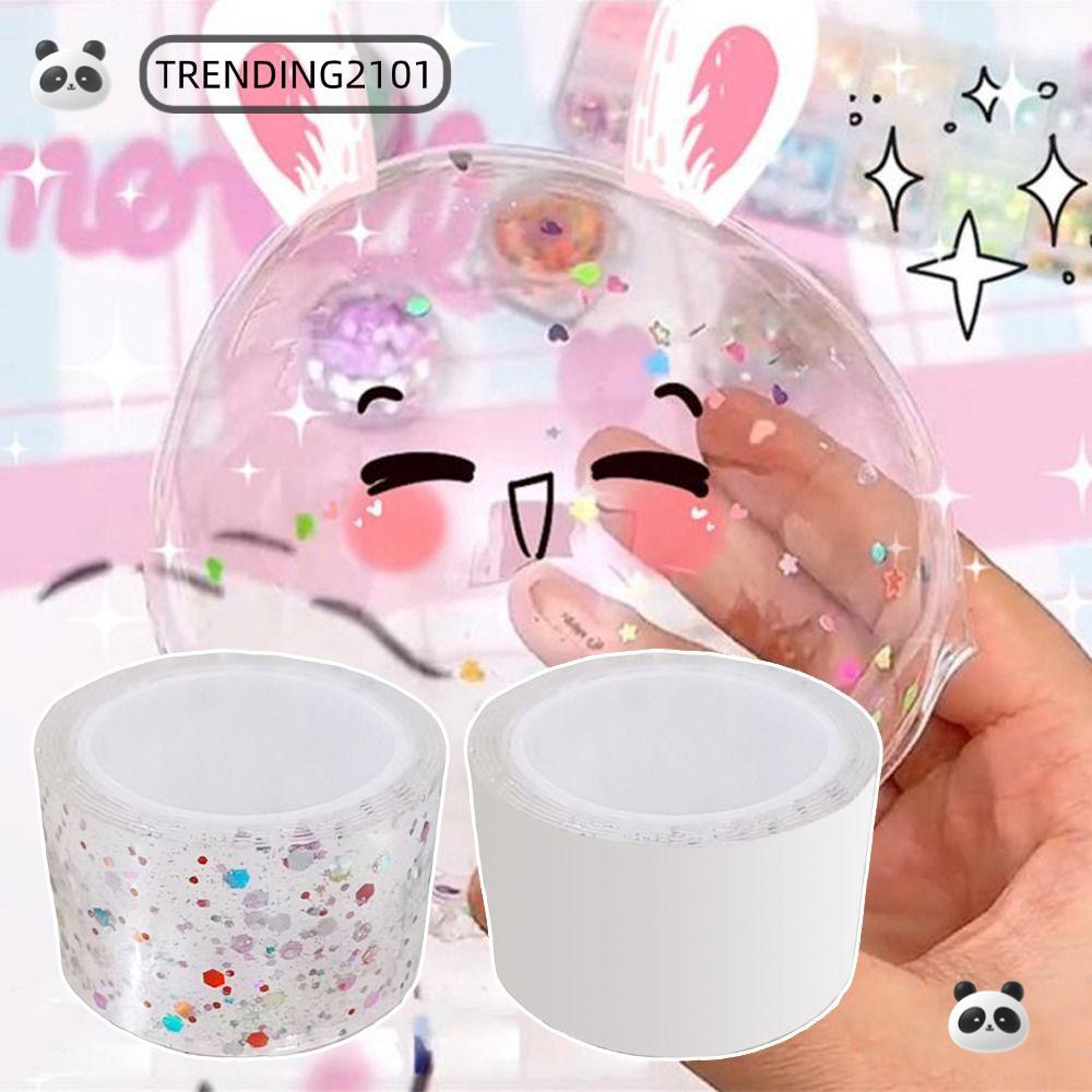 กําลังมาแรง 1 เมตร เทปเป่า เป่าได้ งานฝีมือ DIY กลิตเตอร์ เทปสองหน้า