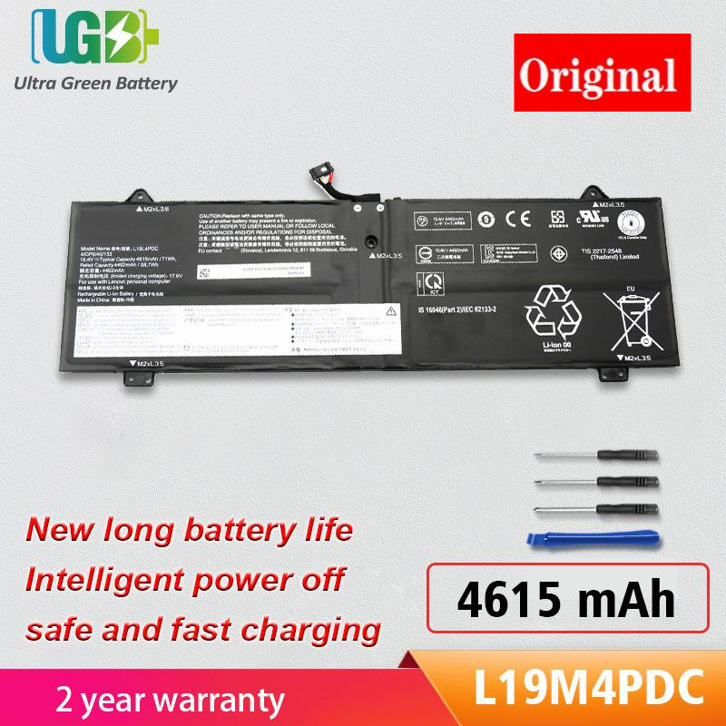แบตเตอรี่ L19M4PDC เดิมสำหรับ Lenovo Ideapad Yoga 7-14ITL5 7-15ITL5 5B10Z26482 L19C4PDC L19L4PDC 5B1