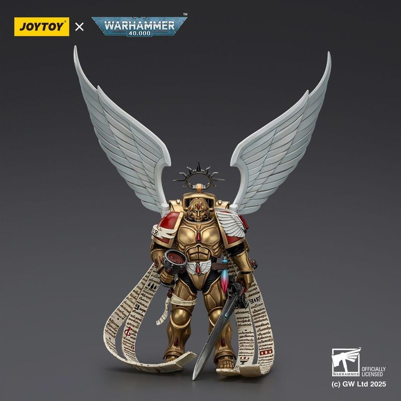 【พร้อมส่ง】joytoy warhammer 40k Ultramarines Primaris Intercessor/Lieutenant Titus/Sanguinius ของแท้ใ