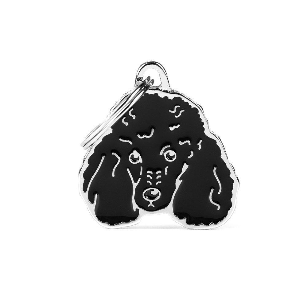ID TAGS BLACK POODLE