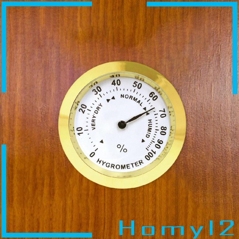 [HOMYL2] เครื่องวัดความชื้นแบบกลไกพร้อมตัวเลขขนาดใหญ่ อ่านง่าย หน้าปัดกลม สําหรับใช้งานในร่ม Terrace Basement หรือ Workshop