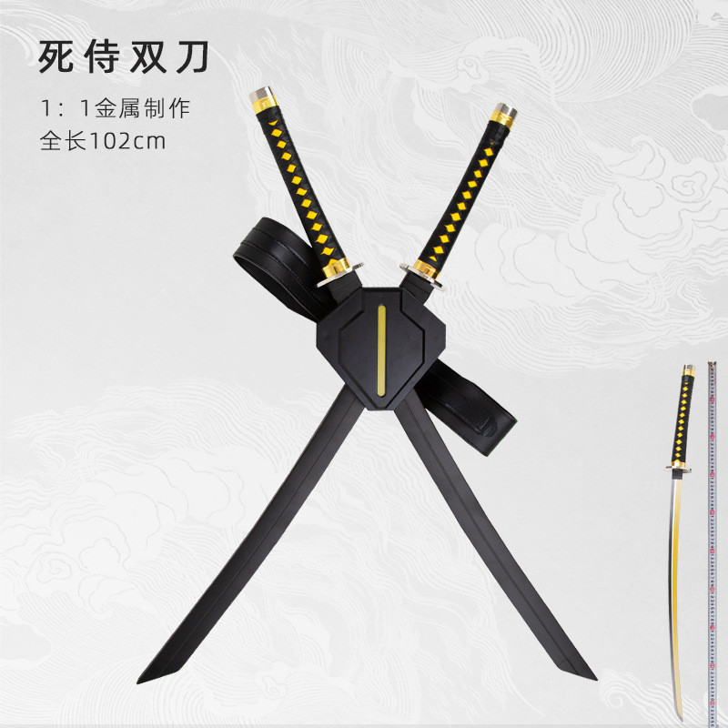 [Pre Order]  ชุดดาบคู่พร้อมคาดหลัง Twin Katanas เวด วิลสัน Wade Wilson เรื่อง Deadpool