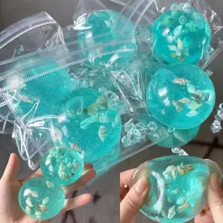 [🇹🇭⚡12Hจัดส่ง] 4 ชิ้น Squishy Ice Cube Fidget ของเล่นช้า Rising Snowflake ความเครียดบรรเทา Ball Soft Squeeze Sensory ของเล่นสําหรับผู้ใหญ่เด็กความวิตกกังวลออทิสติก ADHD อีสเตอร์ของขวัญ