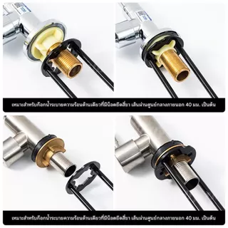 ประแจก๊อกน้ำ 5-in-1 ประแจห้องน้ำอเนกประสงค์ ขันน็อตหกเหลี่ยม ติดตั้งซิงค์ล้างหน้า แข็งแรงพิเศษ