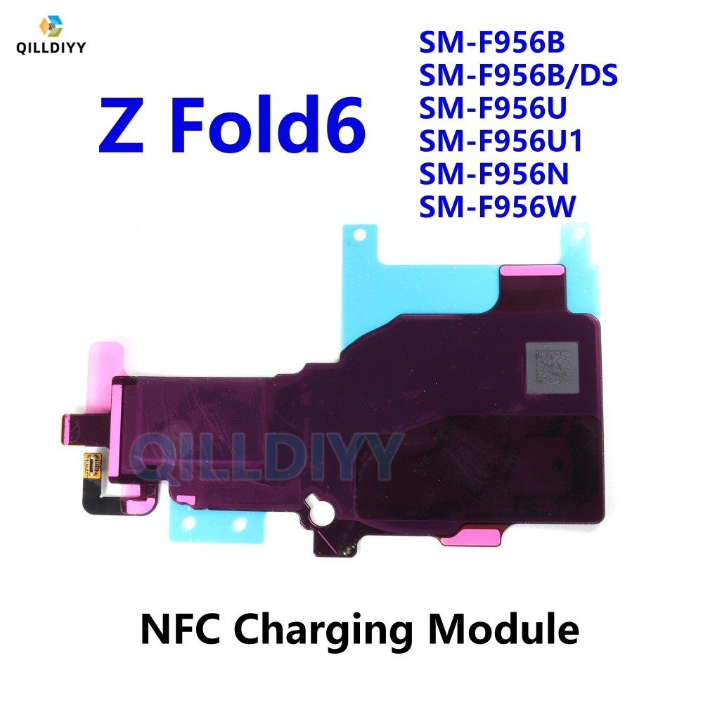 SAMSUNG สําหรับSamsung Galaxy Z Fold6 F956B F956B/DS F956U F956Nพับ 6 NFCไร้สายชาร์จแผงขดลวดโมดูลสติ