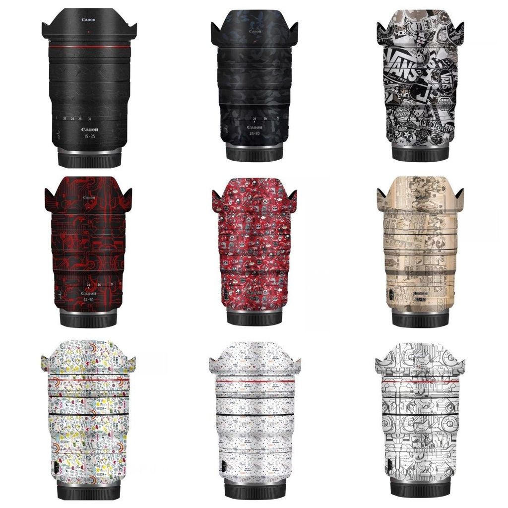 สติ๊กเกอร์เลนส์ Canon RF24-105 RF28-70 RF85F2 RF50F1.8 RF24-70 ฟิล์มรวมทุกอย่าง NGMX