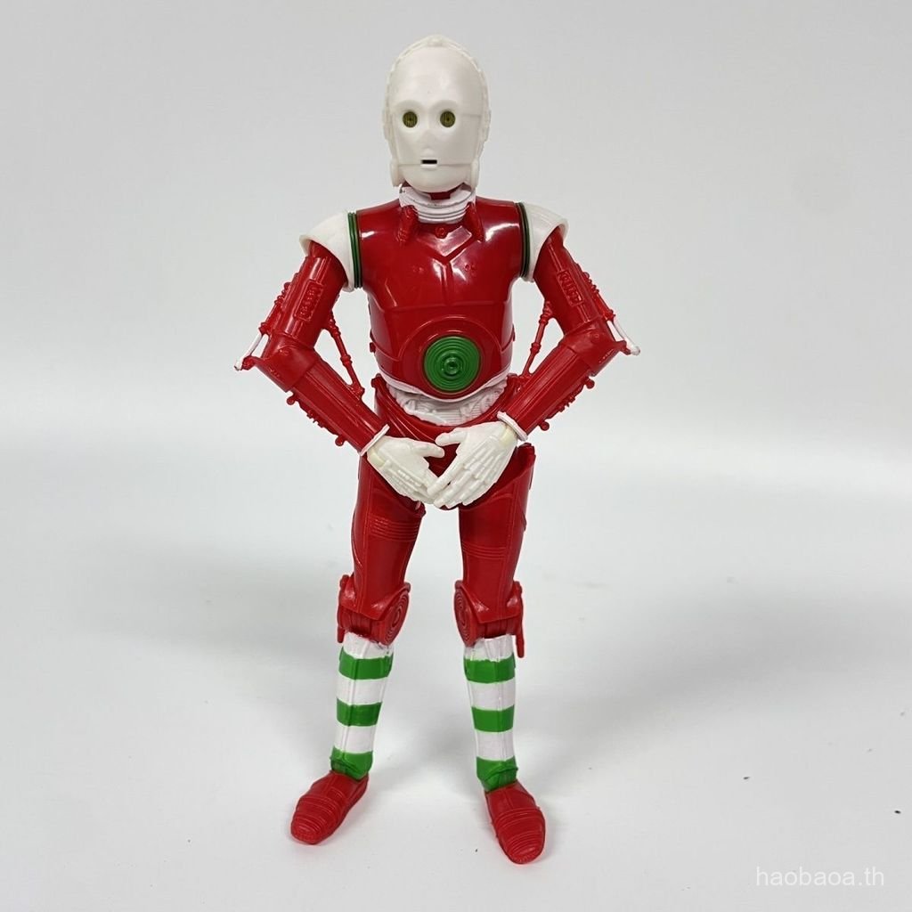 สินค้าใหม่สินค้าจํานวนมาก Hasbro Star Wars Christmas Limited c3po Faux Robot 20 ซม.Action Figure รุ่
