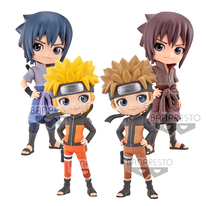 โรงงานแว่นตา QPOSKET Naruto Shippuden Uzumaki Naruto Uchiha Sasuke Kakashi Jingpin m