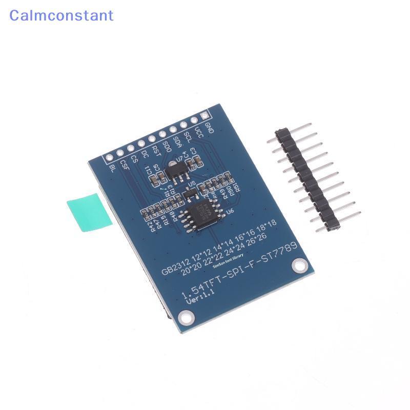Ca> 1 ชิ้น 1.54 นิ้ว TFT หน้าจอ LCD ST7789 หน้าจอขนาดเล็ก 240x240 จอแสดงผล LCD หน้าจอสี่เหลี่ยม หน้า