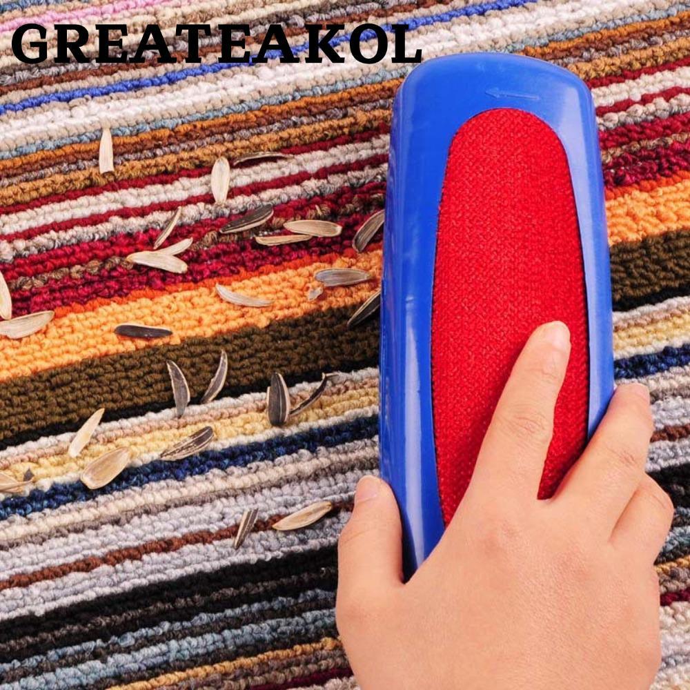 GREATESKOL 1PCS พลาสติก Sweeper Sticky Roller ตาราง Crumb Sweeper