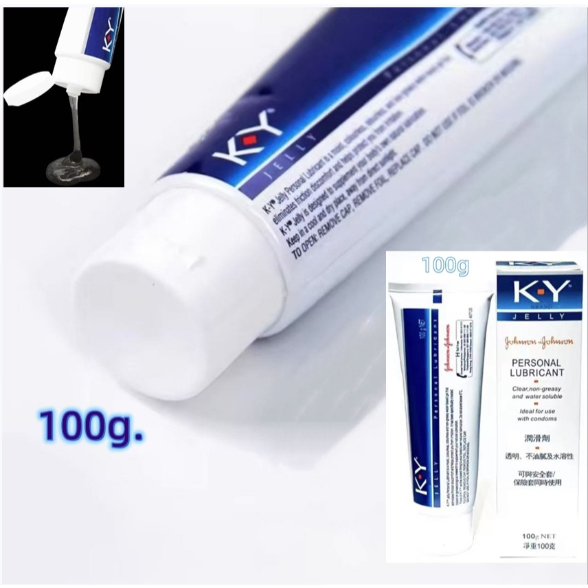 KY 100g /50g จลหล่อลื่น สูตรน้ำ บรรจุ 1 หลอด ขนาด ไม่ระบุชื่อสินค้าหน้ากล่อง*