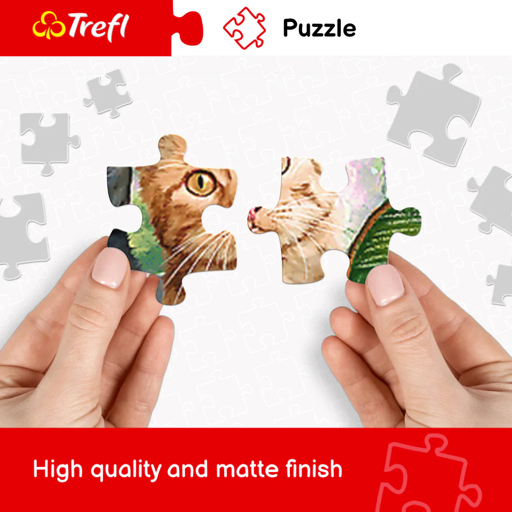 TREFL بازل 500 قطعة خيول في المرج — صورة 3