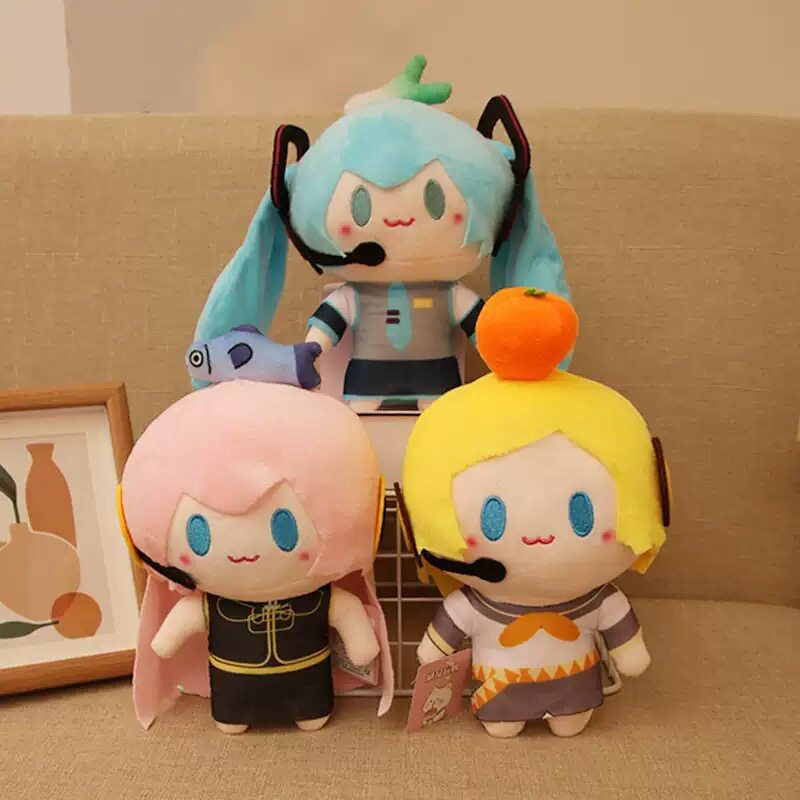 Hatsune Top Top Top Series ตุ๊กตาตุ๊กตากระจกเสียง Link กระจกเสียง Bell Miku ตุ๊กตาจี้ Patrol เสียงสต