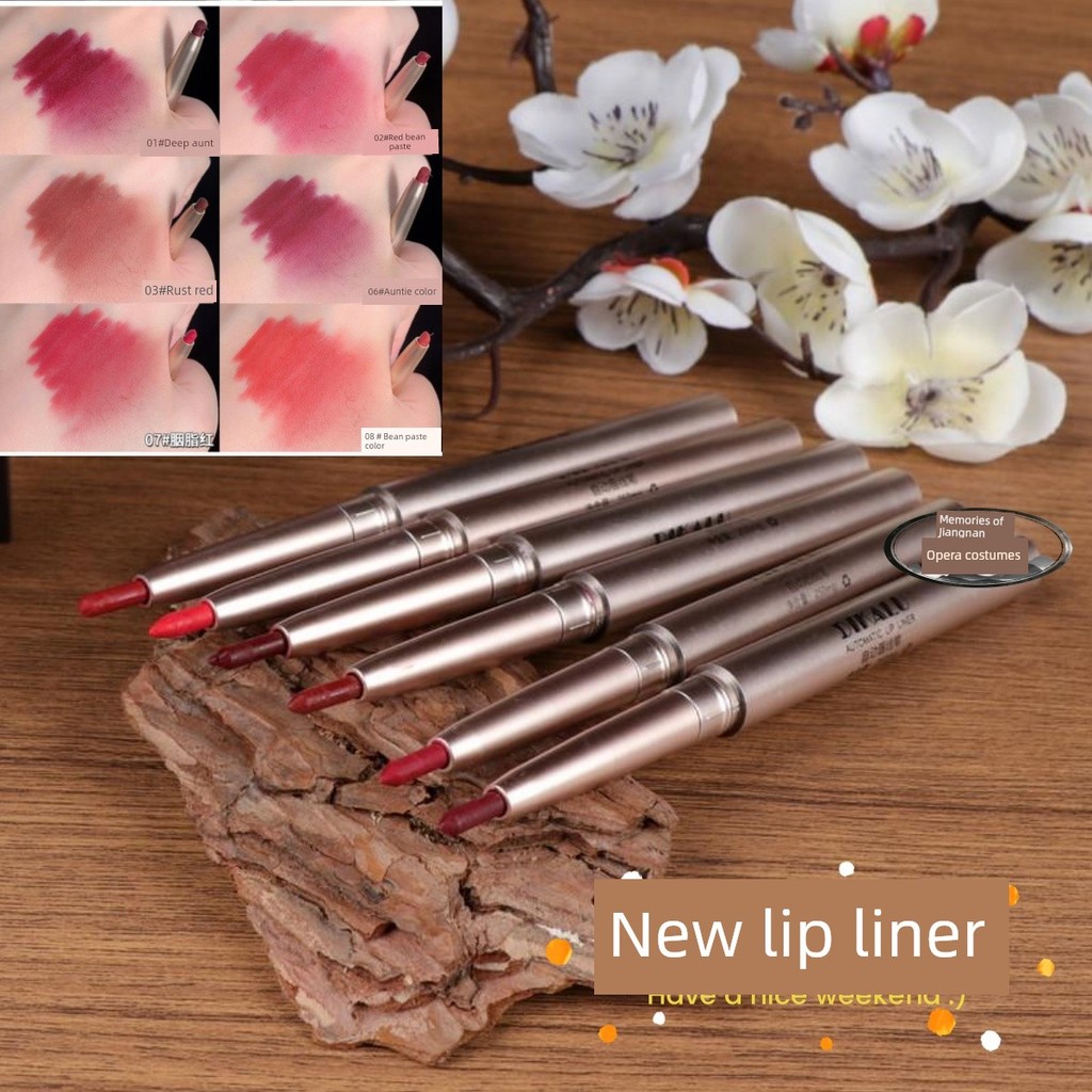lip liner lipliner Opera Peking Opera เครื่องแต่งกายเจ้าสาว Stage Huadan เครื่องสําอางดินสอเขียนคิ้ว