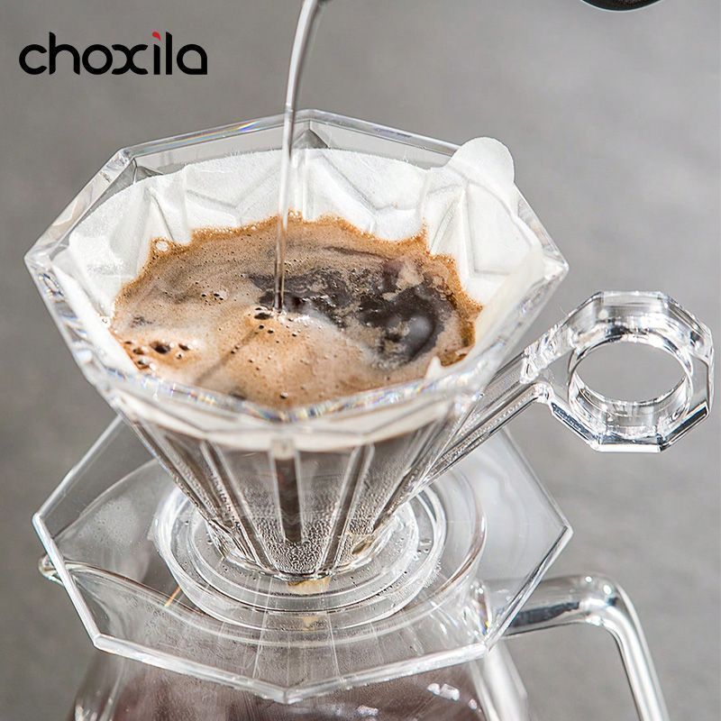 Hand Brew Goods/choxila Hand Brew Coffee Filter Cup V60 Drip Funnel Resin Filter Portable Hand Brew 