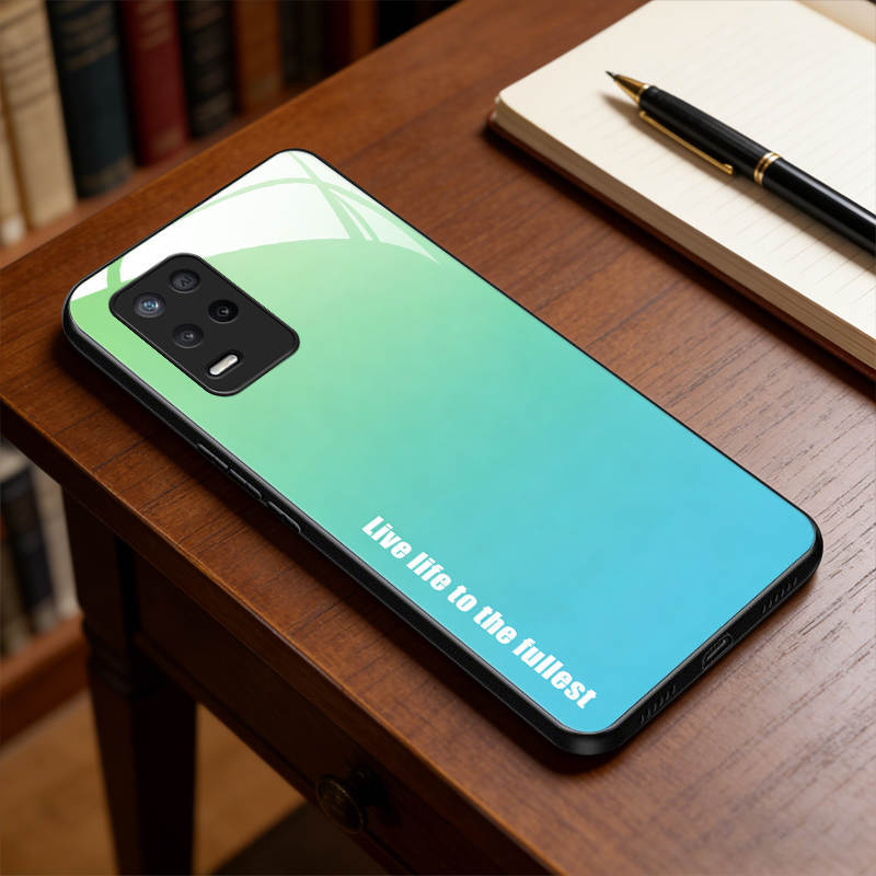 เคสโทรศัพท์เหมาะสําหรับRealme V13 5G 9 5G (India) 8 5G Narzo 30 5G Q3i 5G 8s 5GกระจกนิรภัยรูปแบบBLA1