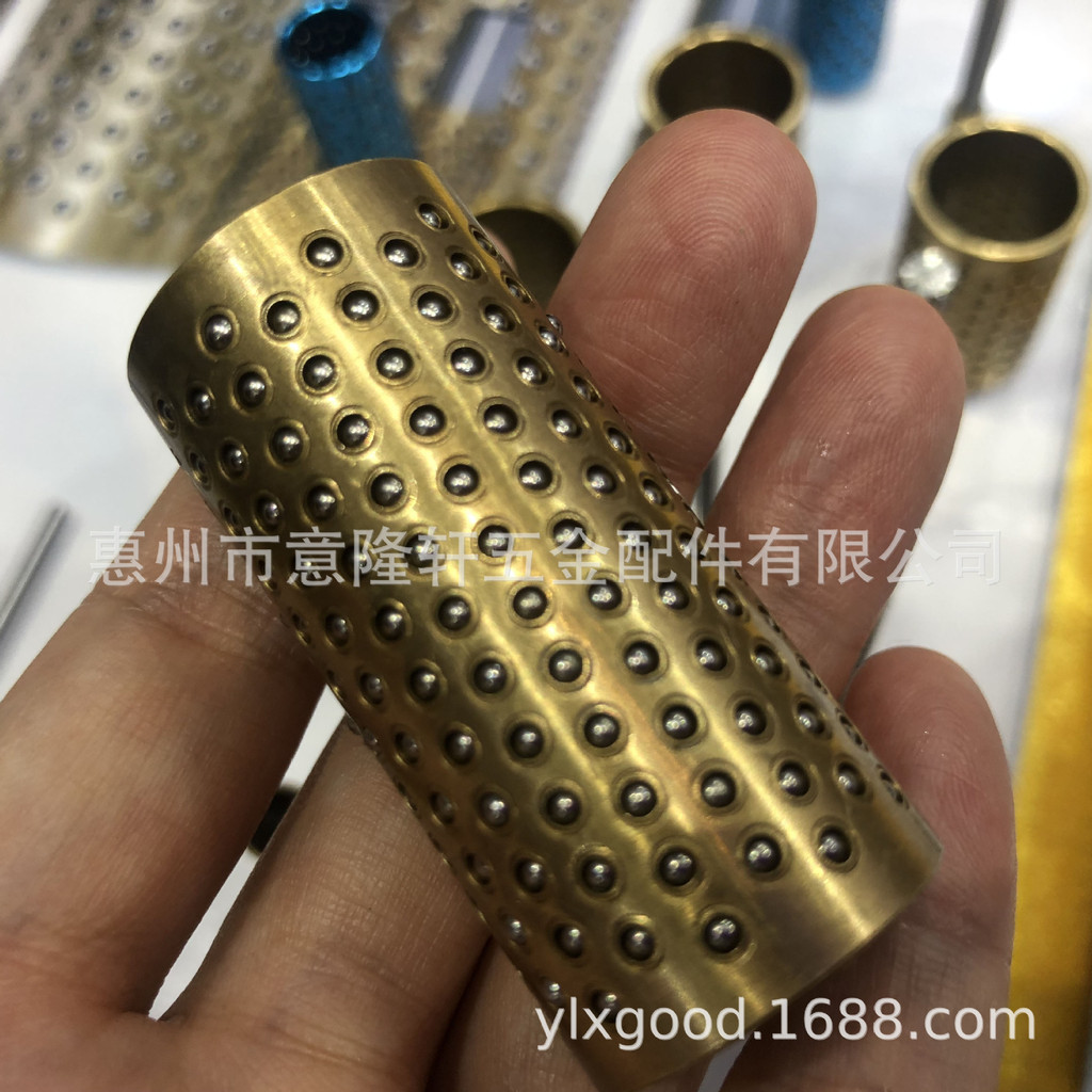 Supply Precision Ball Bushing Mini Ball Bushing Holder Hold Ring Steel Ball Bushing Ball Bushing Lar