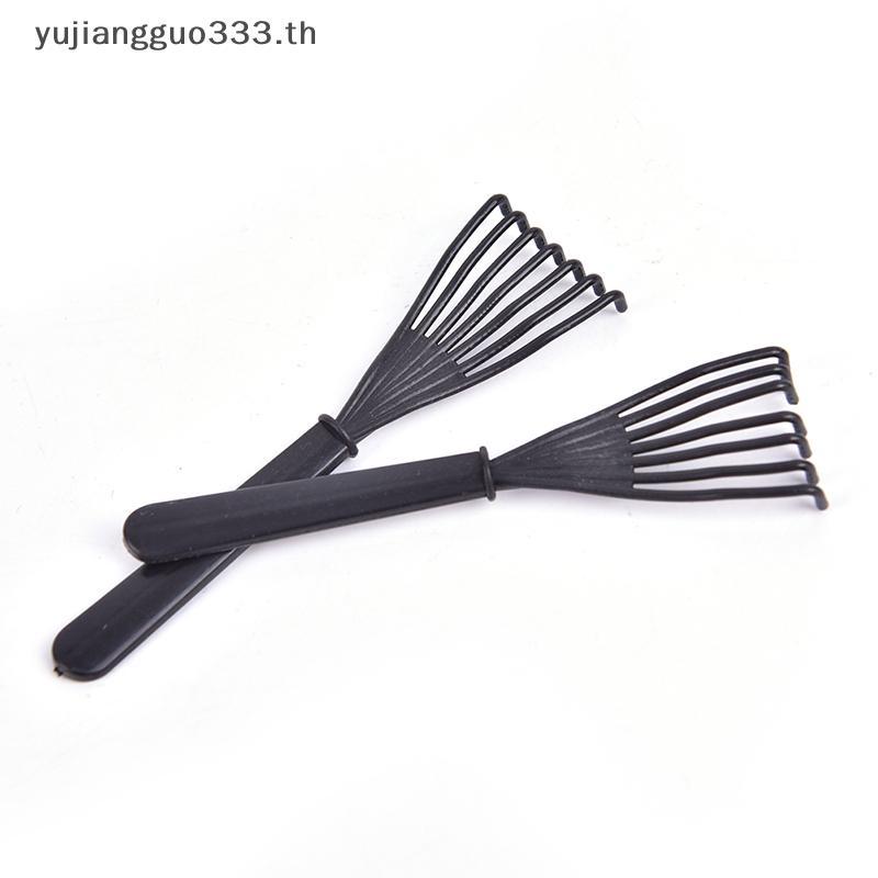 # yujiang # 1PC Hair Brushb Cleaner น้ํายาทําความสะอาดเครื่องมือทําความสะอาดผมแบบฝัง