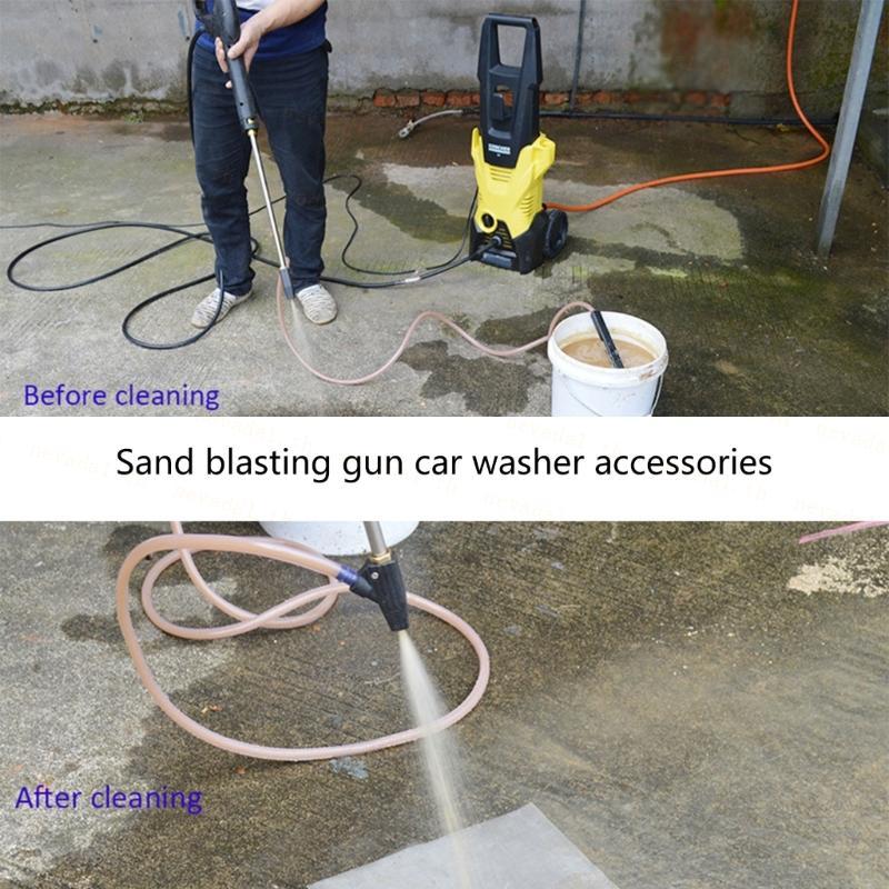 ʚɞ Ne ʚɞ เครื่องฉีดน้ําแรงดันสูง Sand Wet Blaster Sand Blasting Kit