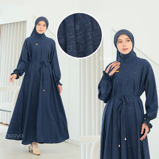 Zaleeya - Shofa Abaya Embos Forzaleta Basic Star Gamis Umroh Haji Premium