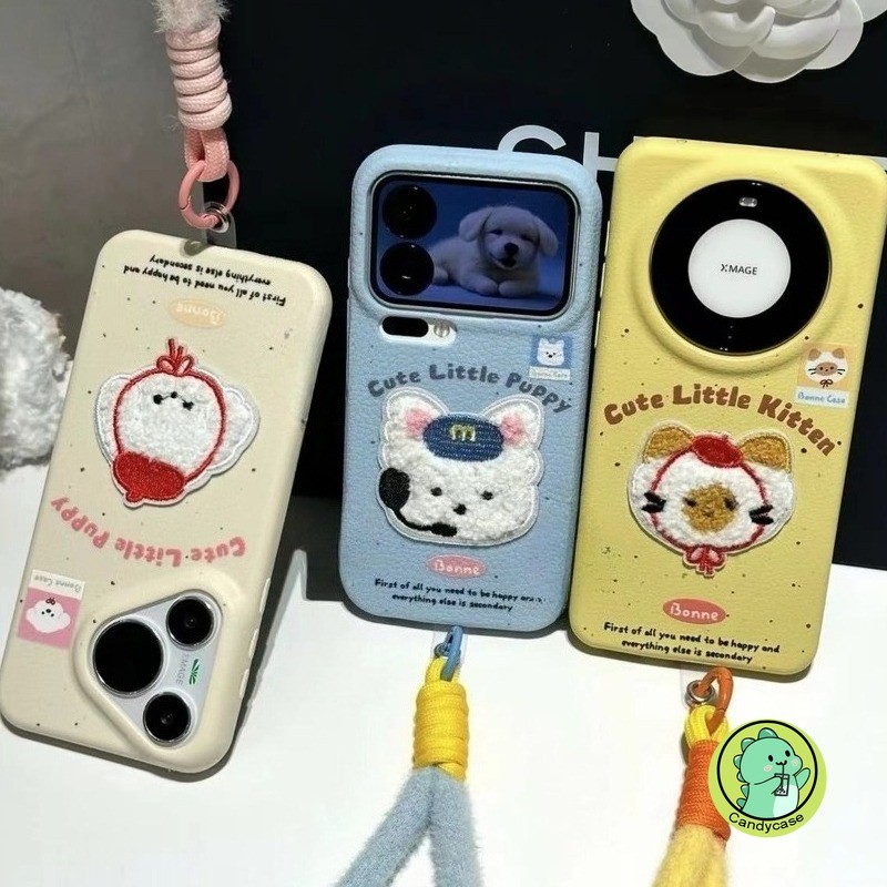 น่ารักตุ๊กตาเคสโทรศัพท์พร้อมเชือกเส้นเล็กสําหรับOPPO A6 GT Max A6i A5 Pro Plus A5i A3X A3 NFC A40M A