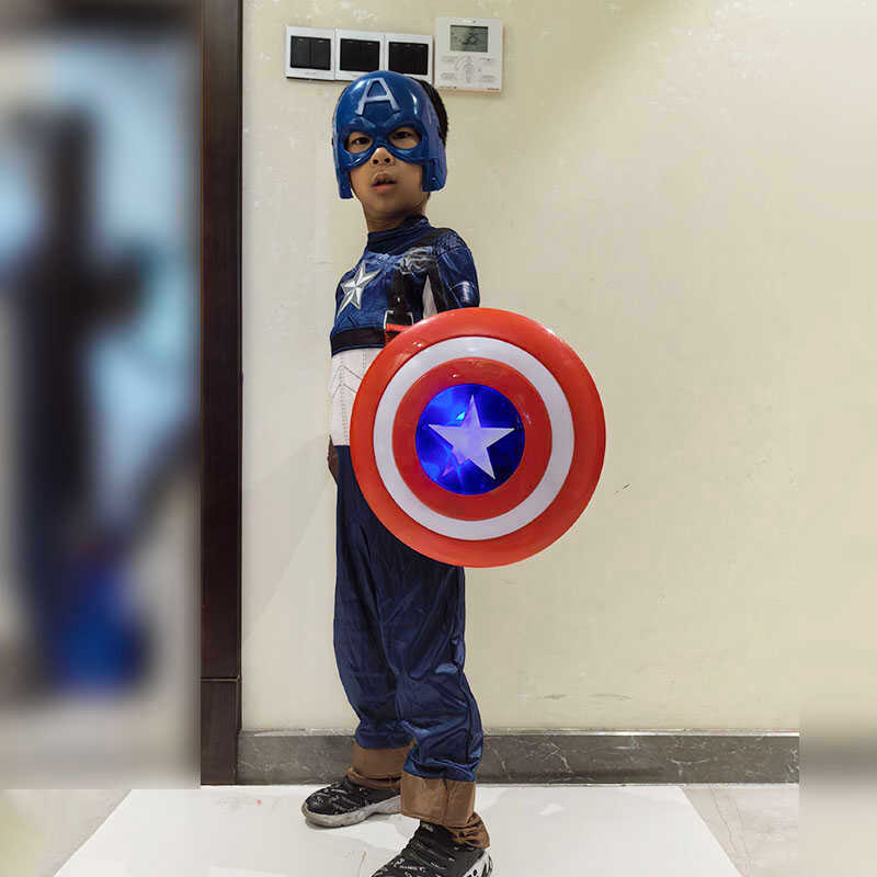 cosplay ชุดแฟนซี Clearance Children's Day Performance Costume Avengers Halloween Clothes Man Hero Ca