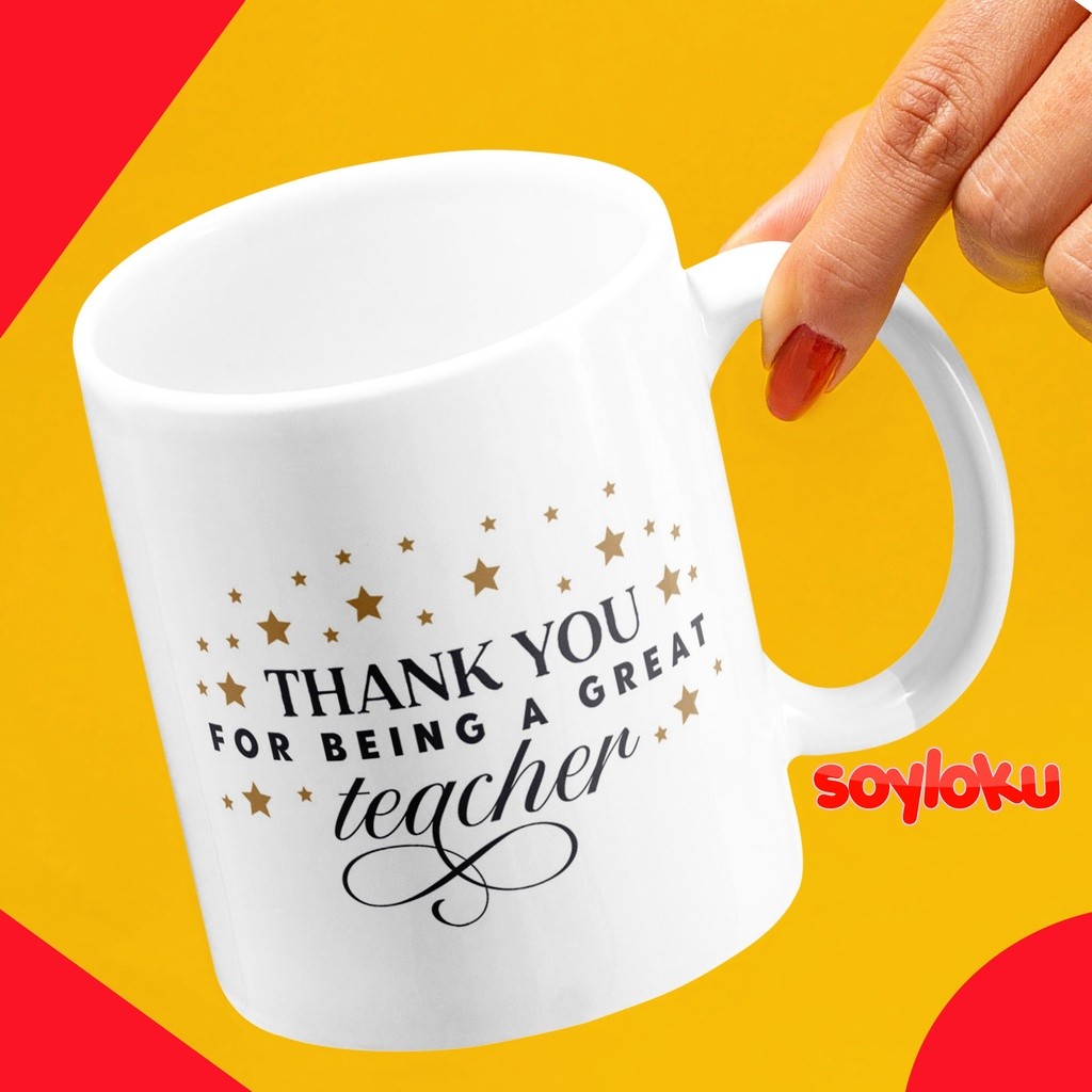 ขอบคุณสําหรับ Being A Great Teacher Quote Mug