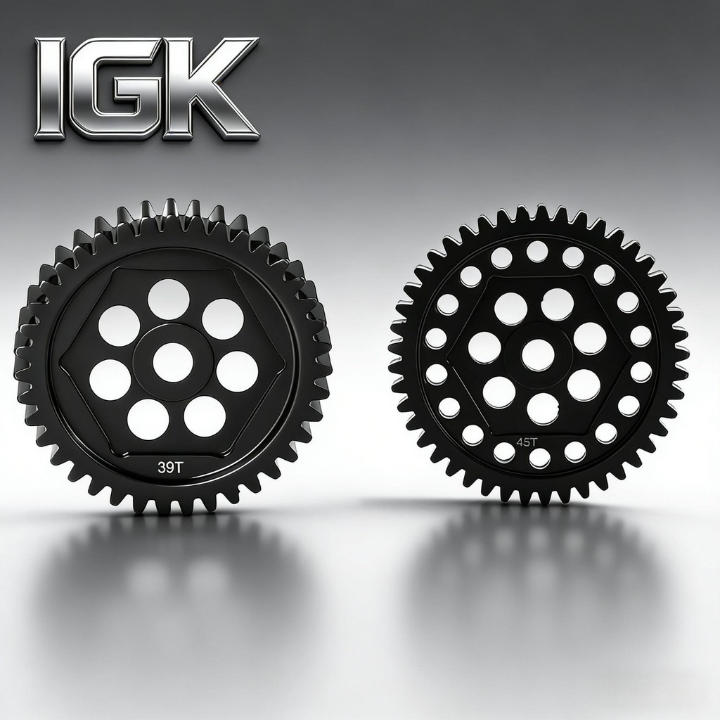 8053 0.8M 39T/45T เฟืองเหล็ก - อัพเกรดสําหรับ Traxxas TRX4/TRX6 1/10 RC Crawler
