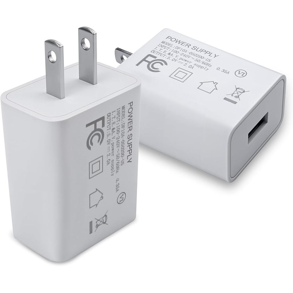5V 2A Power Adapter ได้รับการรับรอง UL,USB Wall Charger Block Plug กล่อง AC Fast Charging Cube อิฐ H