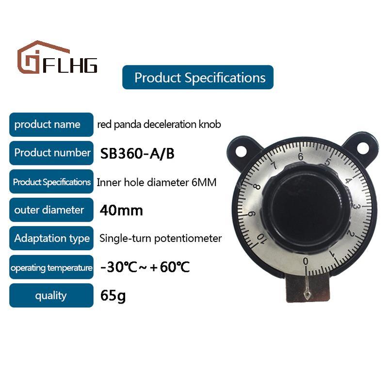 FLHG RV24YN Series ปุ่ม Linear Digital Knob SB360 RV30YN Potentiometer สวิทช์ลูกบิดเส้นผ่านศูนย์กลาง