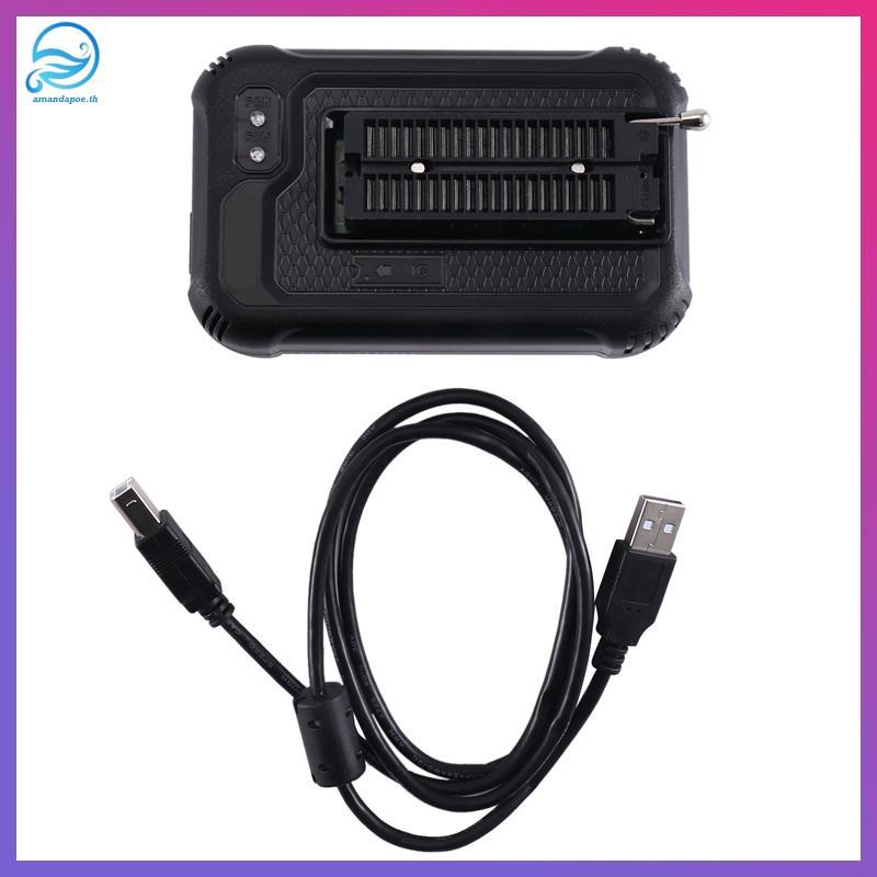 [amandodapoe.th] 1 ชุดสําหรับ T48 (TL866-3G) โปรแกรมเมอร์รองรับ 32000 ICs สําหรับ SPI/Nor/NAND Flash