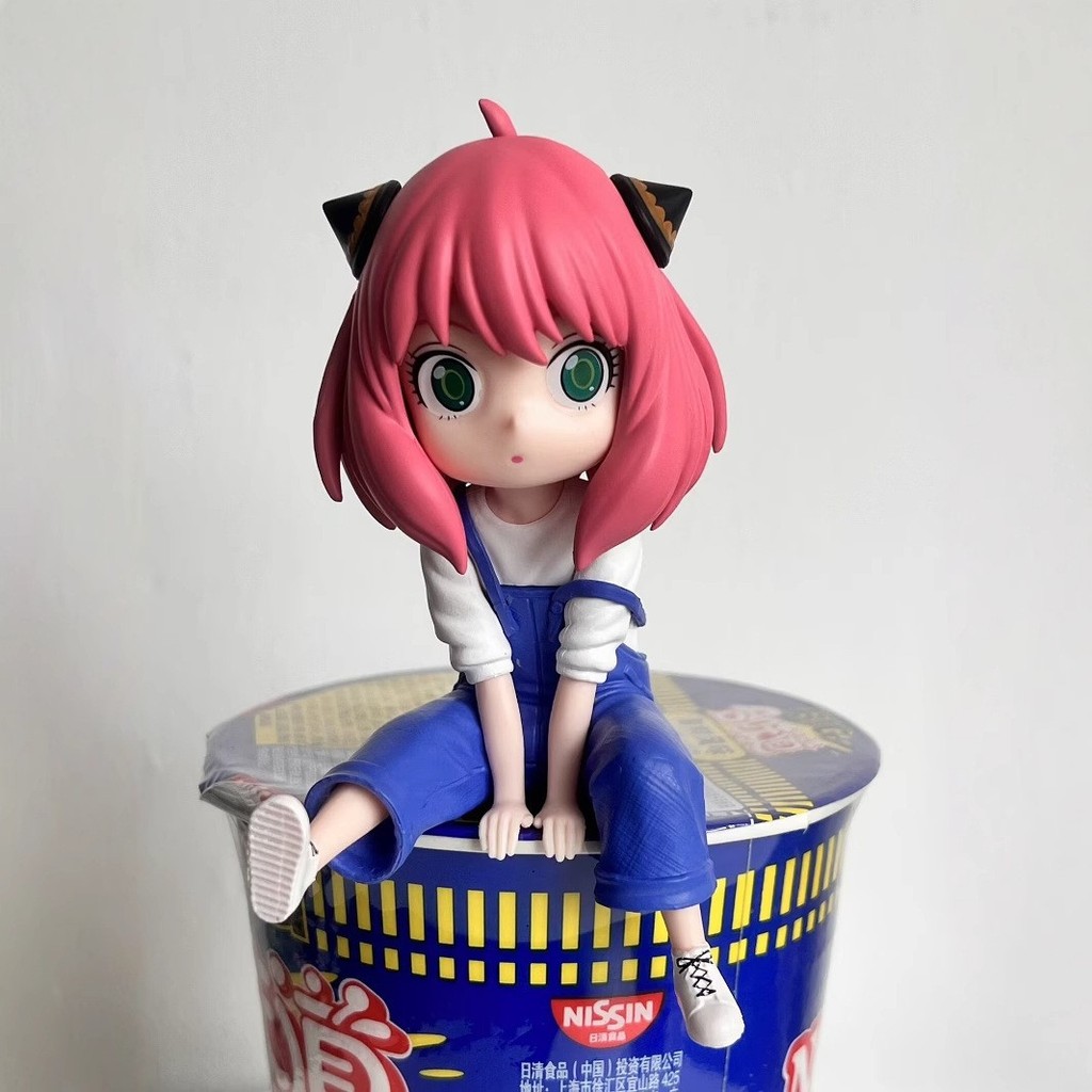 【Ready Stock】 Spy Play House Kunkun Anya Overalls Handmade Toy Decoration Model ks8i