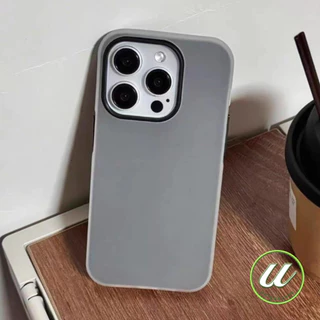 สีลูกกวาดแฟชั่นง่ายคู่ 2 ใน 1 อ่อน เคส Redmi 14C 13C 12 9A 13 12C 10 Note 13 14 11 8 10 Pro Poco C65 C75 M6 X5