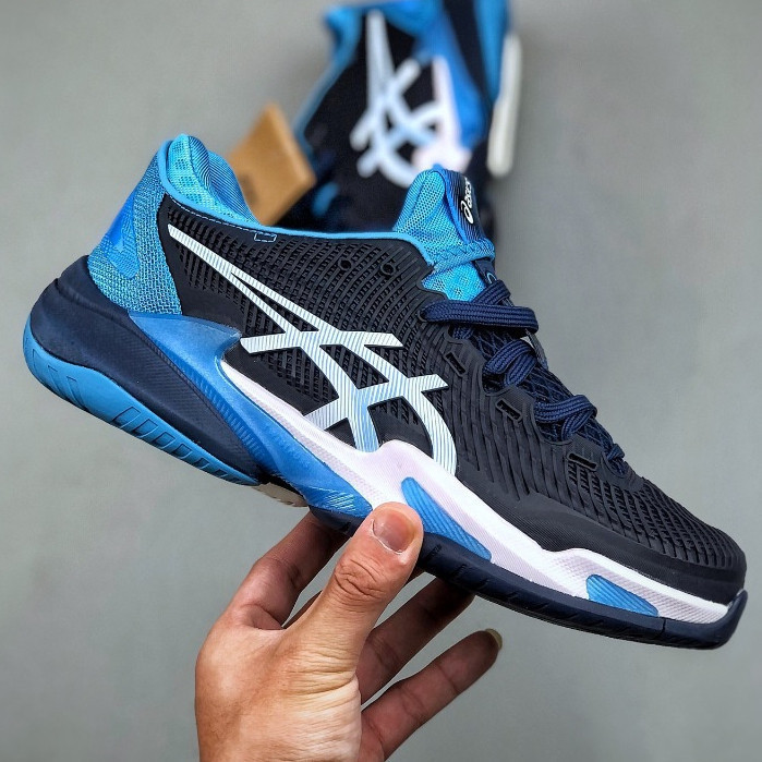 รองเท้าวิ่ง Asics Court FF 3 สําหรับผู้ชายและผู้หญิง Court FF Shock Absorption รองเท้ากีฬา VLFX