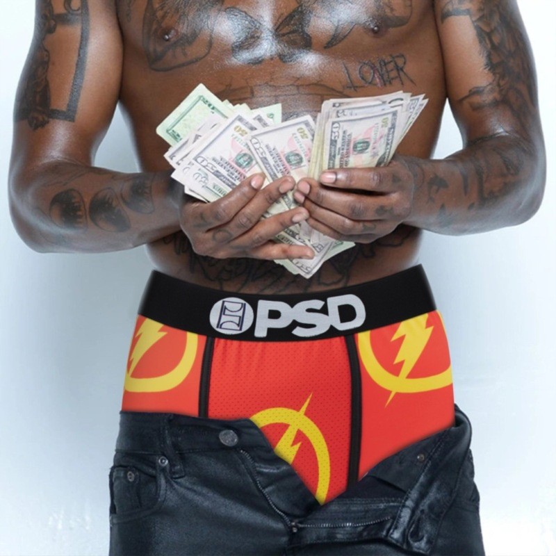 PSD ถาดเต็ม Cool Mens Boxer American Shorts กางเกงกีฬากางเกงบ็อกเซอร์