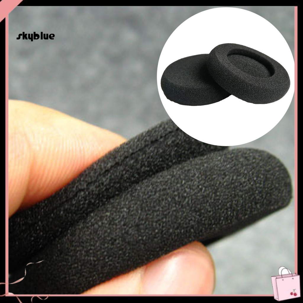 [Sy] สําหรับ Sennheiser PX100/PX100II/PX200/PX80/PC131/KOSS PP 2 คู่ 5 ซม.ฟองน้ําเบาะทนทาน