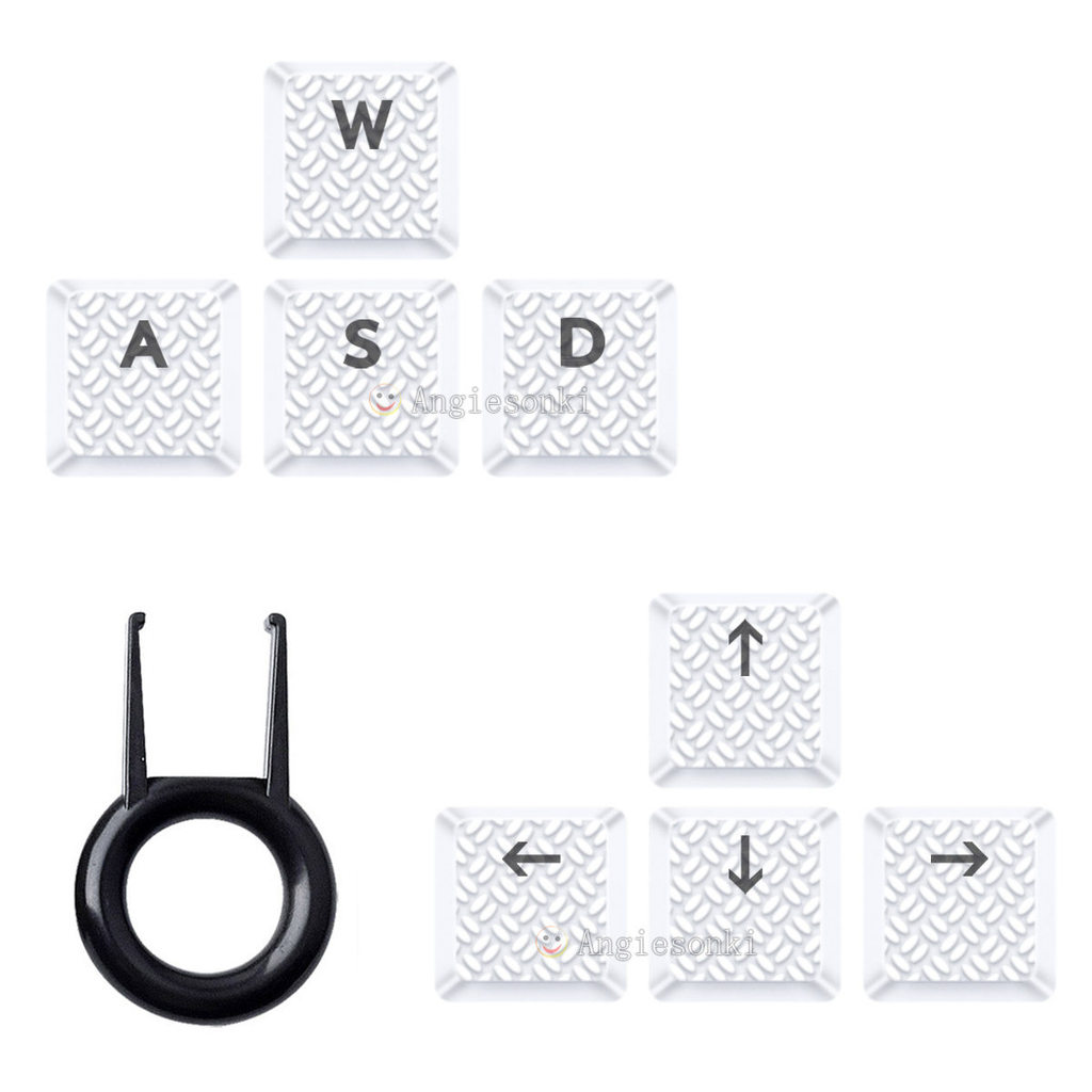 gmk keycap keycap ไทย เหมาะสําหรับ Logitech G915/913 G815/813 เนื้อสีขาว Anti-slip Light โปร่งแสง Ke