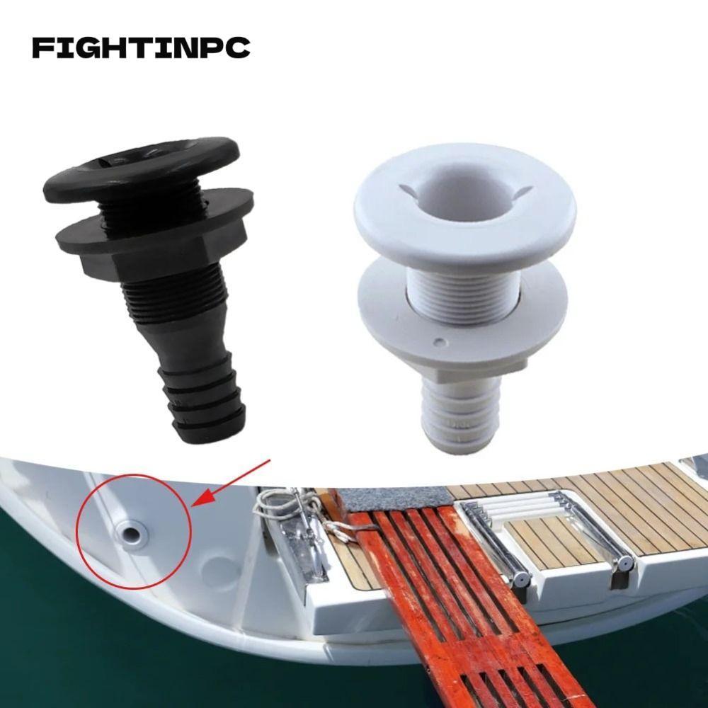 อุปกรณ์เรือ FIGHTINPC ทำจากพลาสติก ABS สำหรับท่อระบายน้ำและข้อต่อขนาด 3/4 นิ้ว