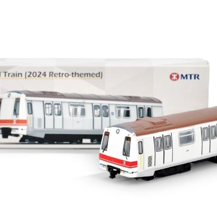 Tiny Micro Shadow MTR29 City Line M Car Hong Kong Train 45th Anniversary Alloy Model 1/120