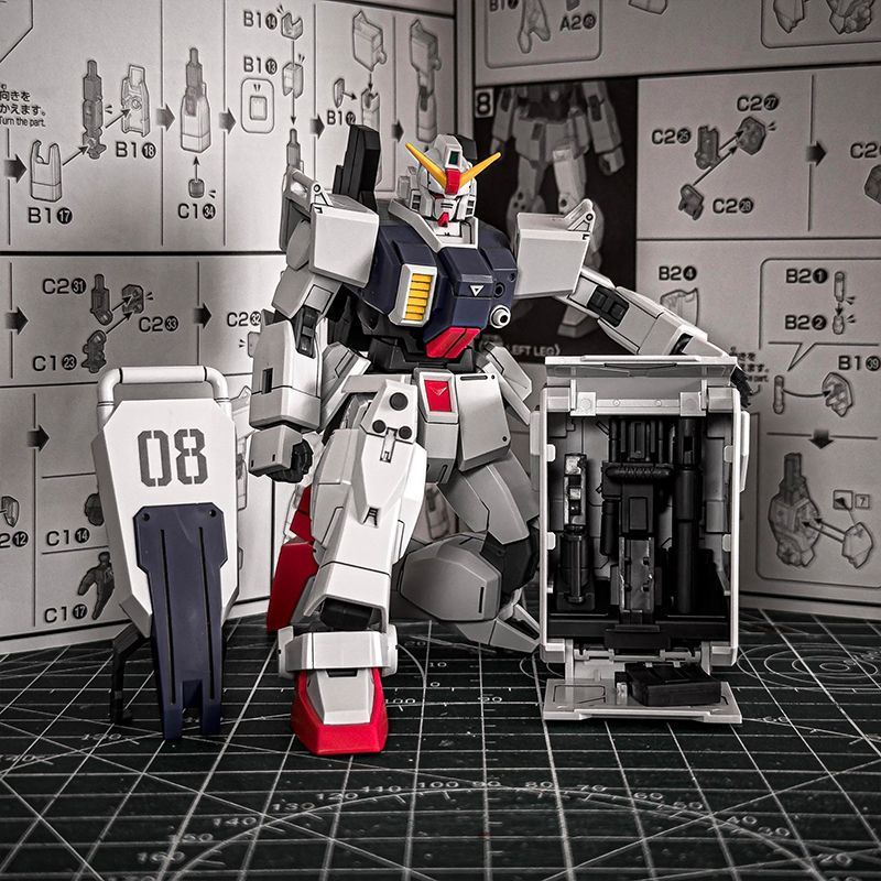 Cool KK รุ่นทารกแรกเกิด Marine Gundam 08MS Marine Gundam 1/144 Marine ประเภท Gundam สติกเกอร์กันน้ํา