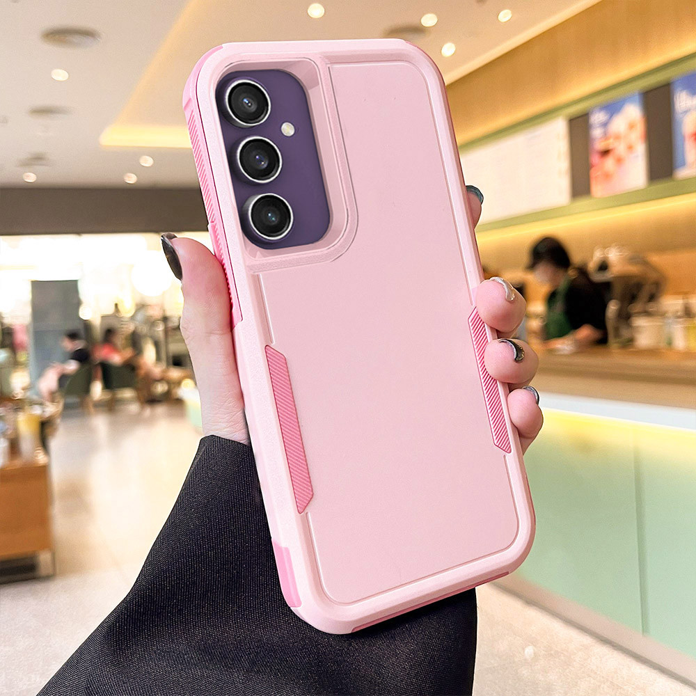 SAMSUNG เกราะกันกระแทกเคสโทรศัพท์สําหรับSamsung S23 S24 S25 FE S26 Ultra S25 Plus A17 A07 A15 A25 A35 A55 A06 A16 A26 A36 A56 5G Hardปกหลัง