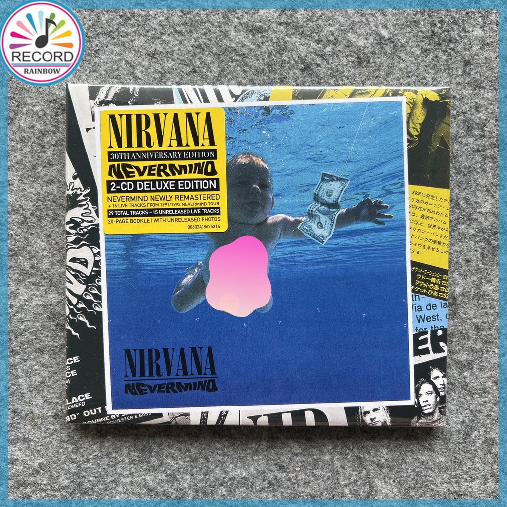 暂时缺货Nirvana Nevermind Original 2CD Album [Sealed] Brand New