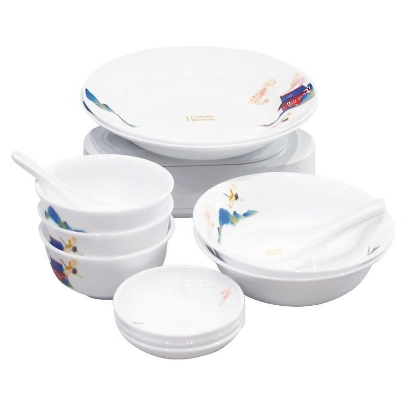 13 Hebingcui Brands Series Tableware Prosperous Minglinglong Corelle Corelle Corelle ชุดชิ้นเดียว 3F