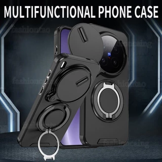 สําหรับ VivoX300Pro PU Retro Matte หนังเคสโทรศัพท์สําหรับ Vivo X300 Pro X300Pro X 300 VivoX300 Pro VivoX300Pro 2025 ปลอก Soft TPU Edge ป้องกันกันชนกันกระแทกปกหลัง