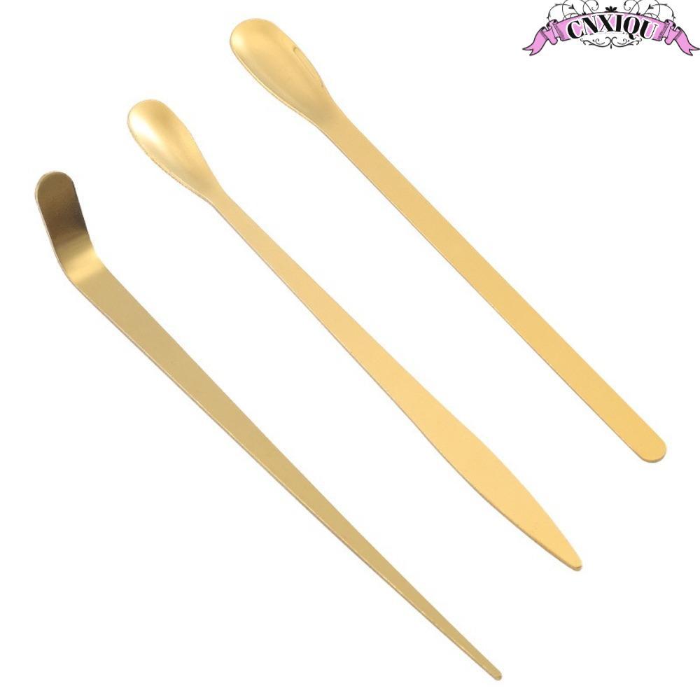 CNXIQU ไม้ชา,ช้อนมัทฉะญี่ปุ่นสแตนเลส, ช้อนตักชาใบไม้แบบดั้งเดิมพิธีชงชา