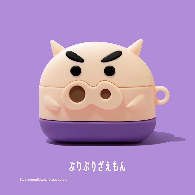 เหมาะสําหรับ airpodspro2 เคสป้องกัน airpods4 เคสป้องกัน 3 ชุดหูฟังบลูทูธ Apple กล่องไขมัน Toot Zuome