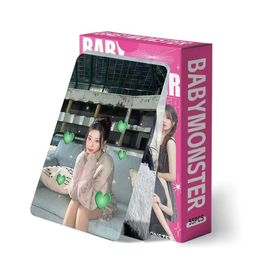 Bao Monster One Box 55 ชิ้น HD LOMO โปสการ์ดการ์ด