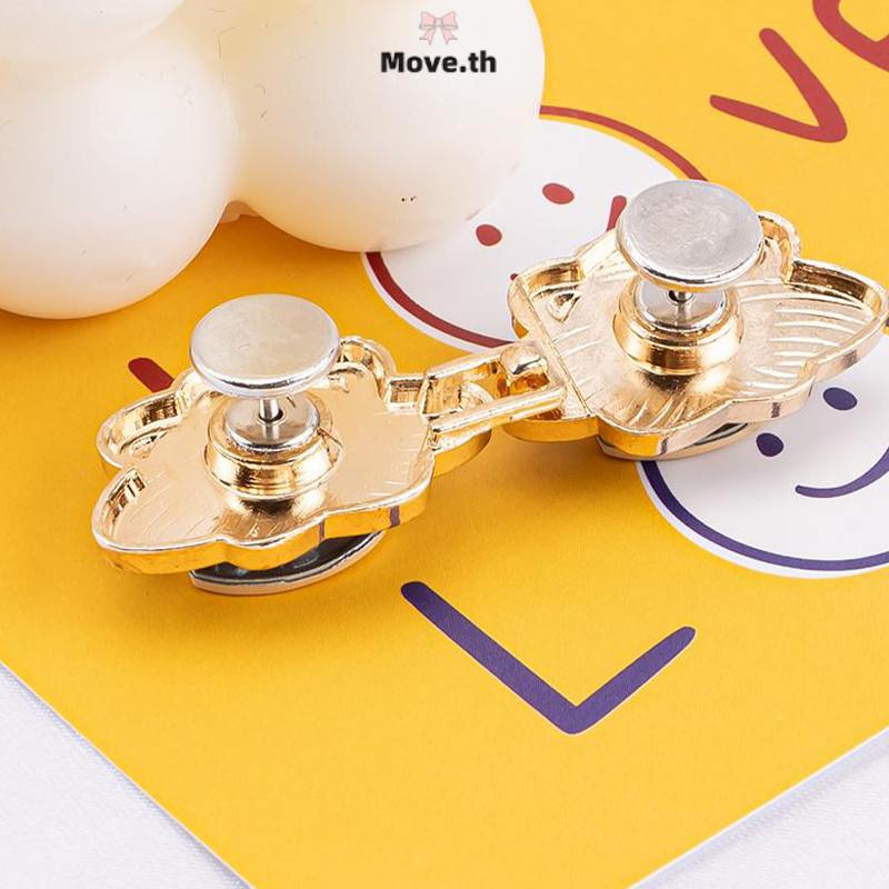 ในไทย-หัวเข็มขัดเอวรูปสิงโตการ์ตูน ปุ่มกระชับเอวโลหะผสม เสื้อผ้า ทําเอง สิ่งประดิษฐ์ยึด-สําหรับกางเกงยีนส์หลวมกระโปรง - รูปที่ 7